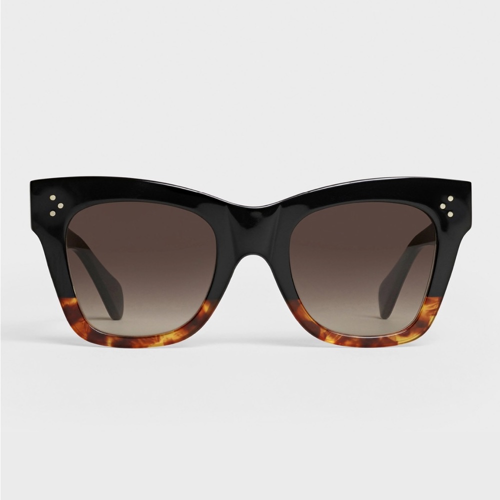 Celine Cat Eye S004 in Acetate Black/Havana